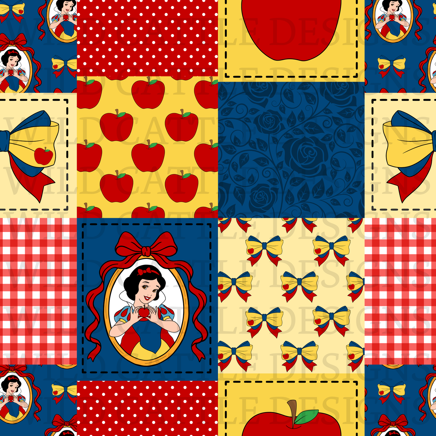 Apple princess patchwork