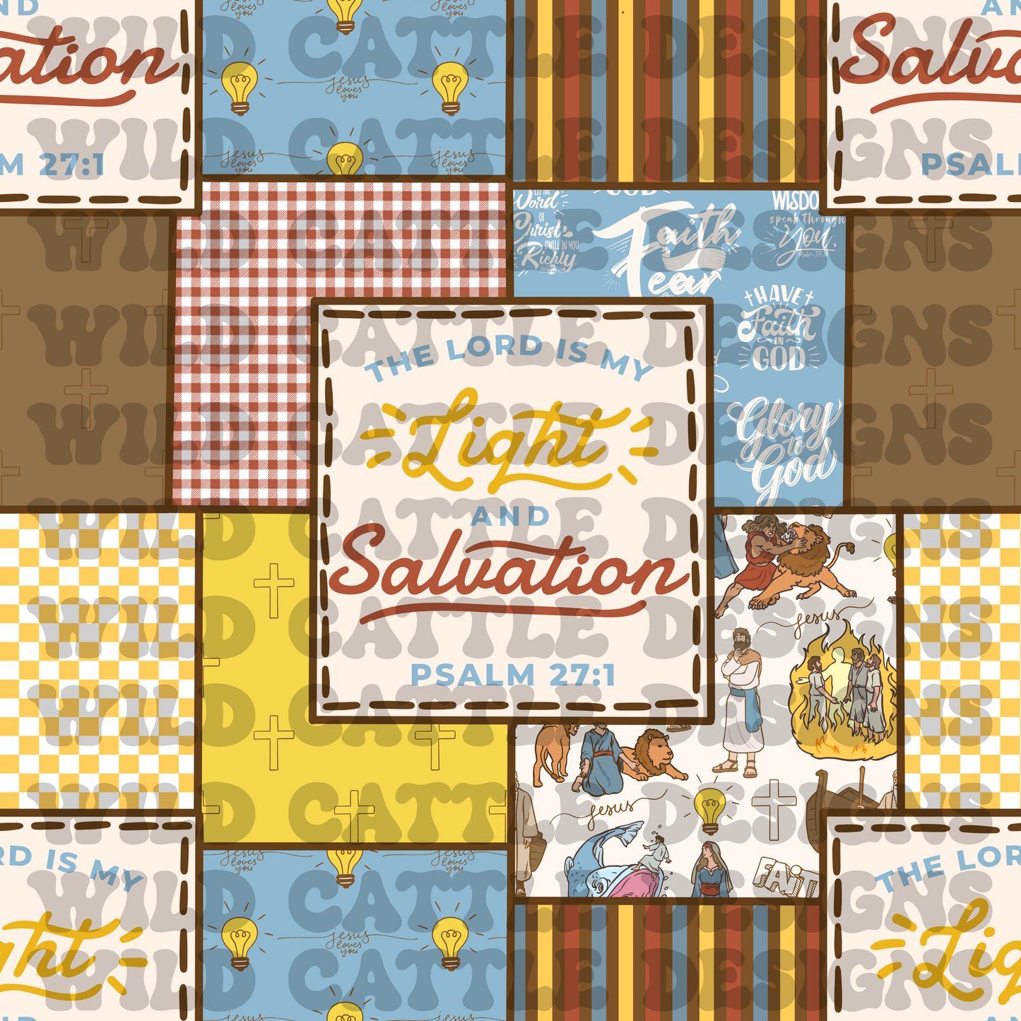 Bible stories patchwork