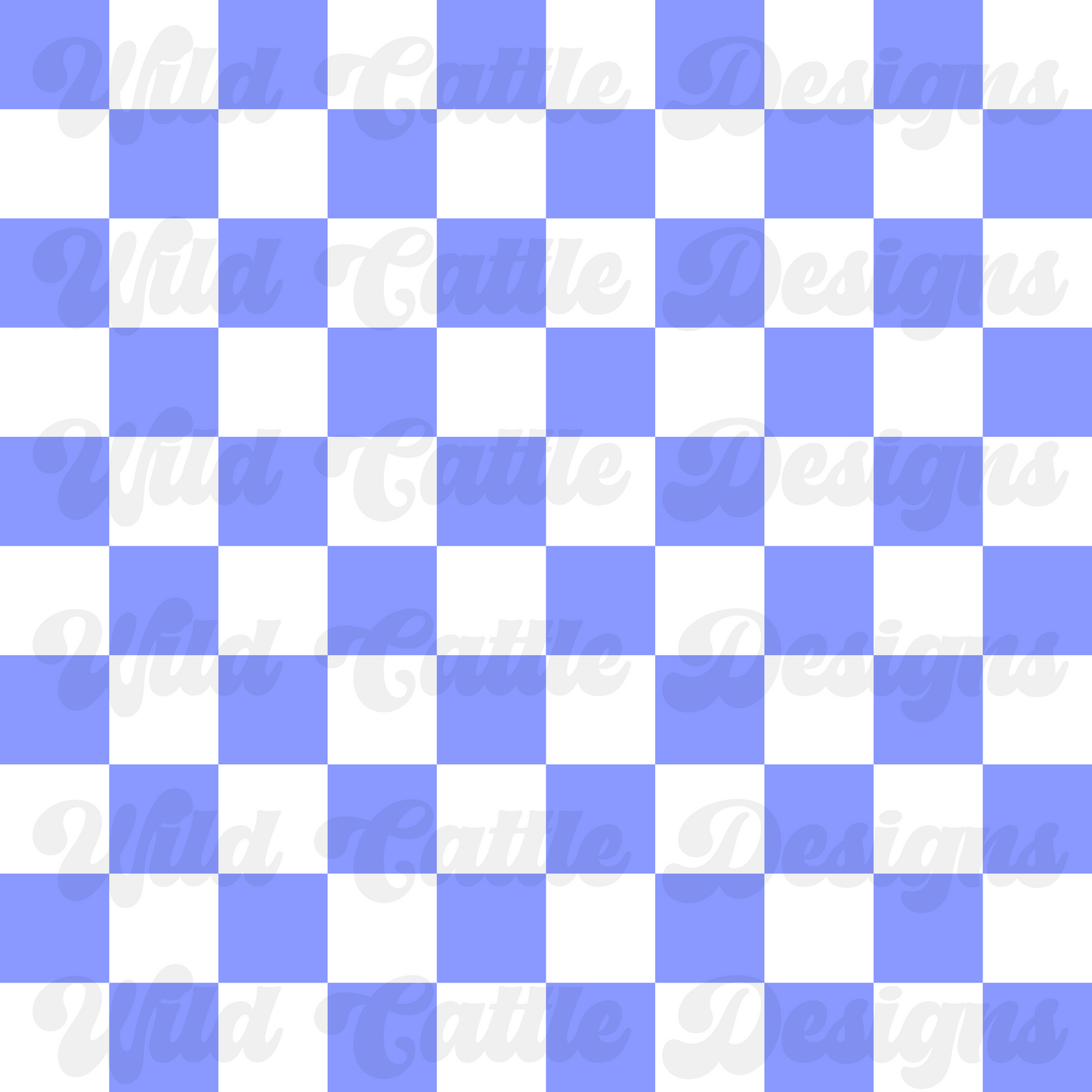 Blue Checks Seamless