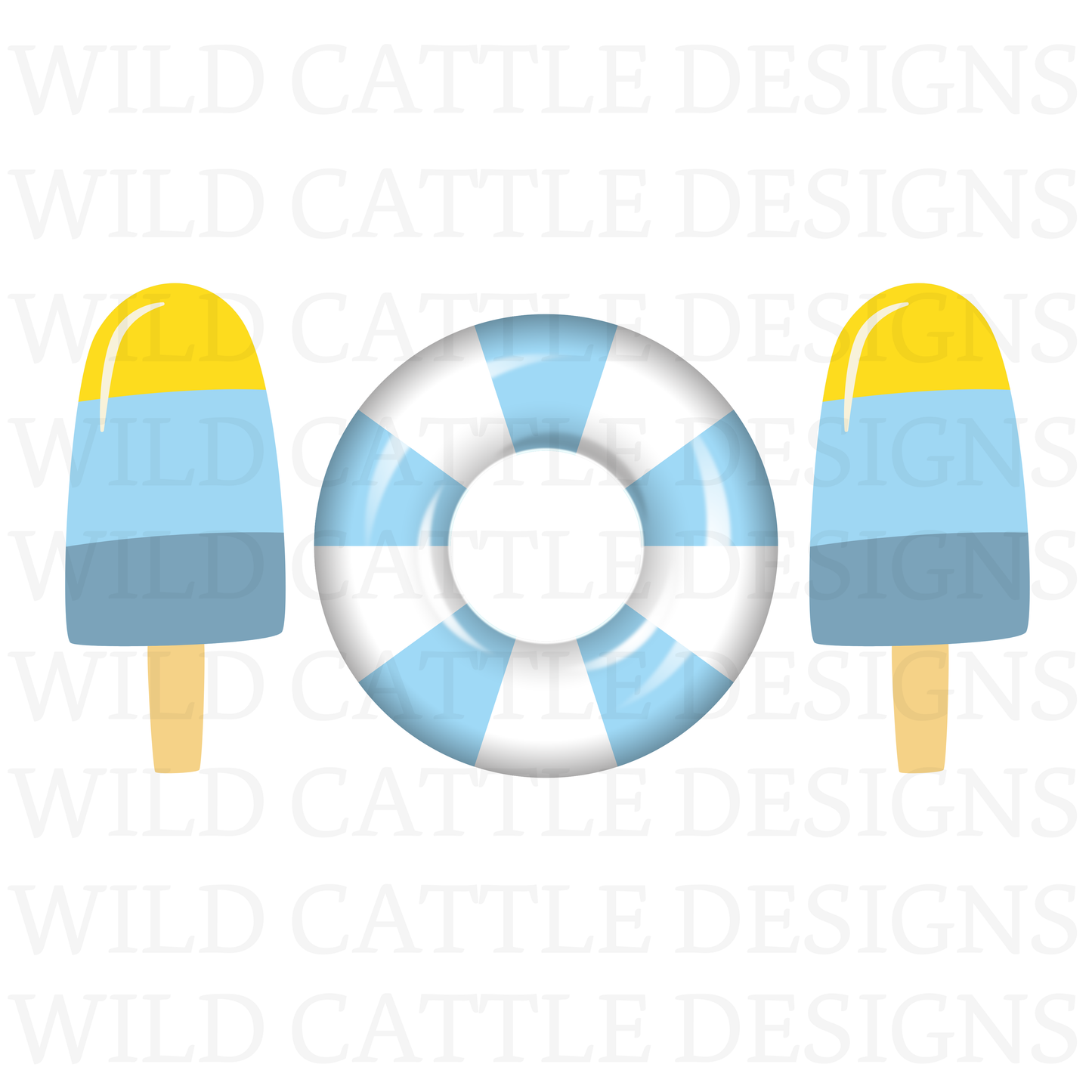 Blue summer days png