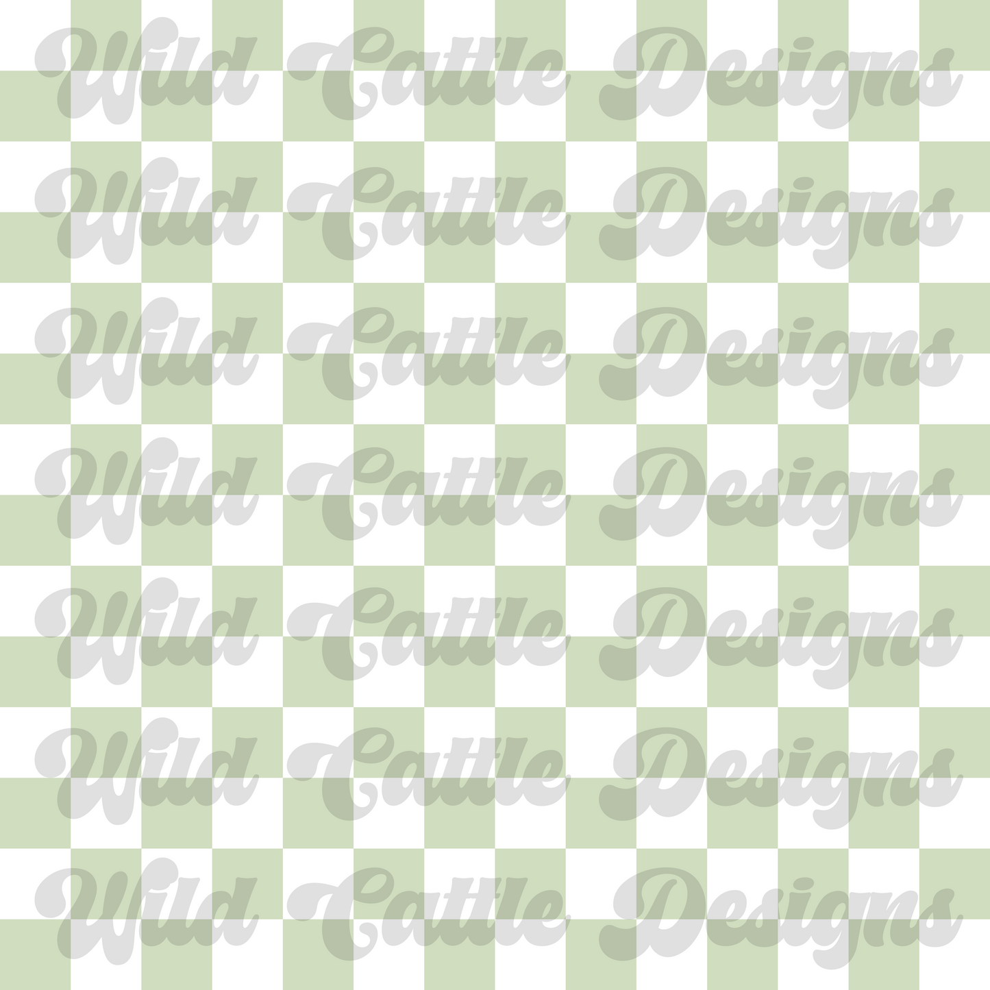 boyhood green check seamless