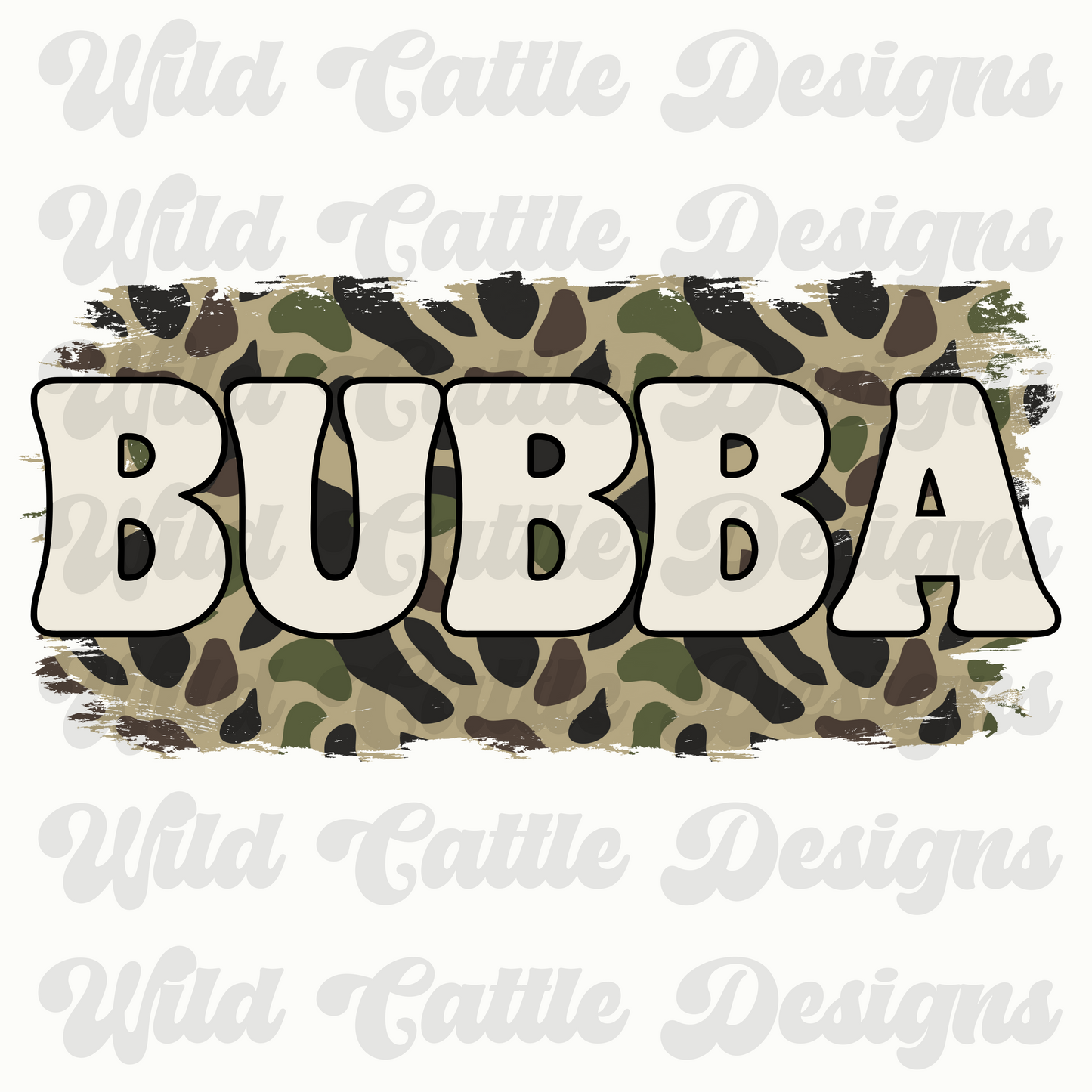 Camo bubba png