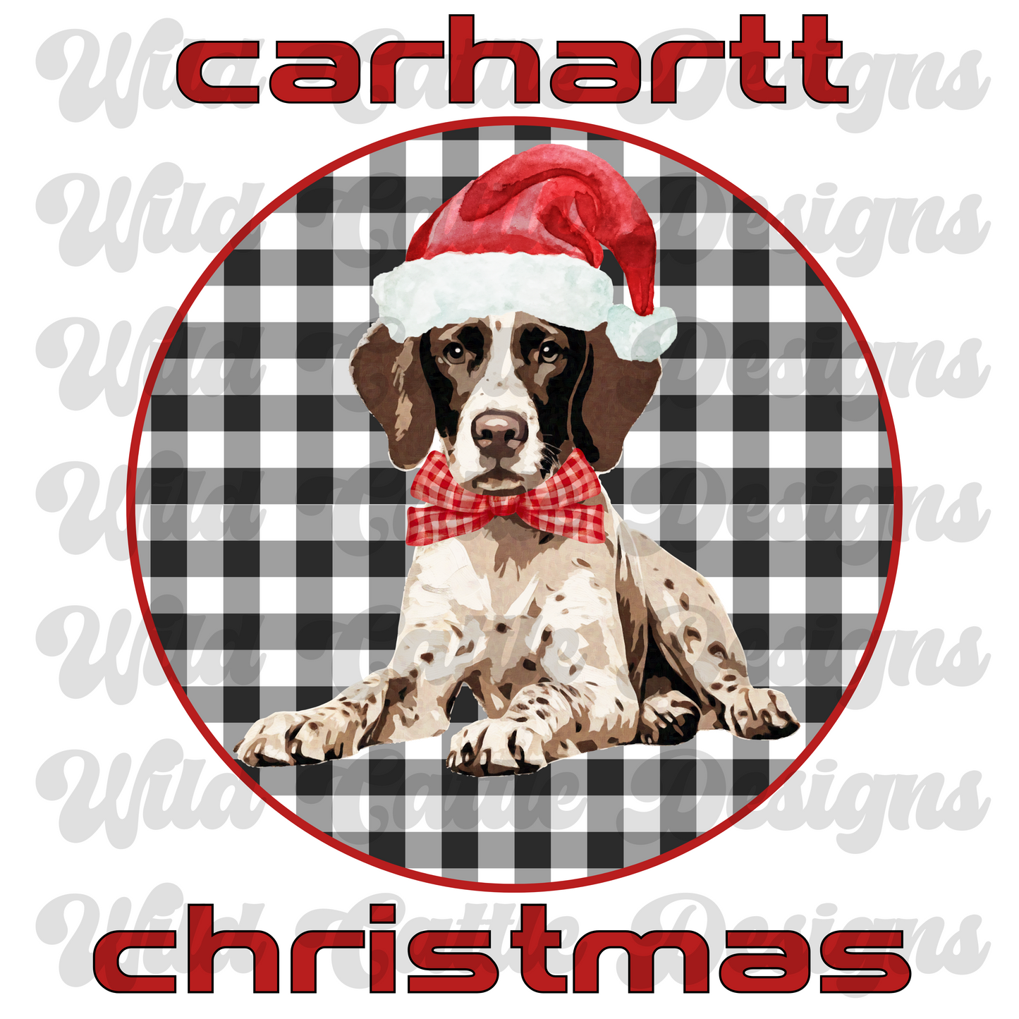 Car hartt Christmas dog png