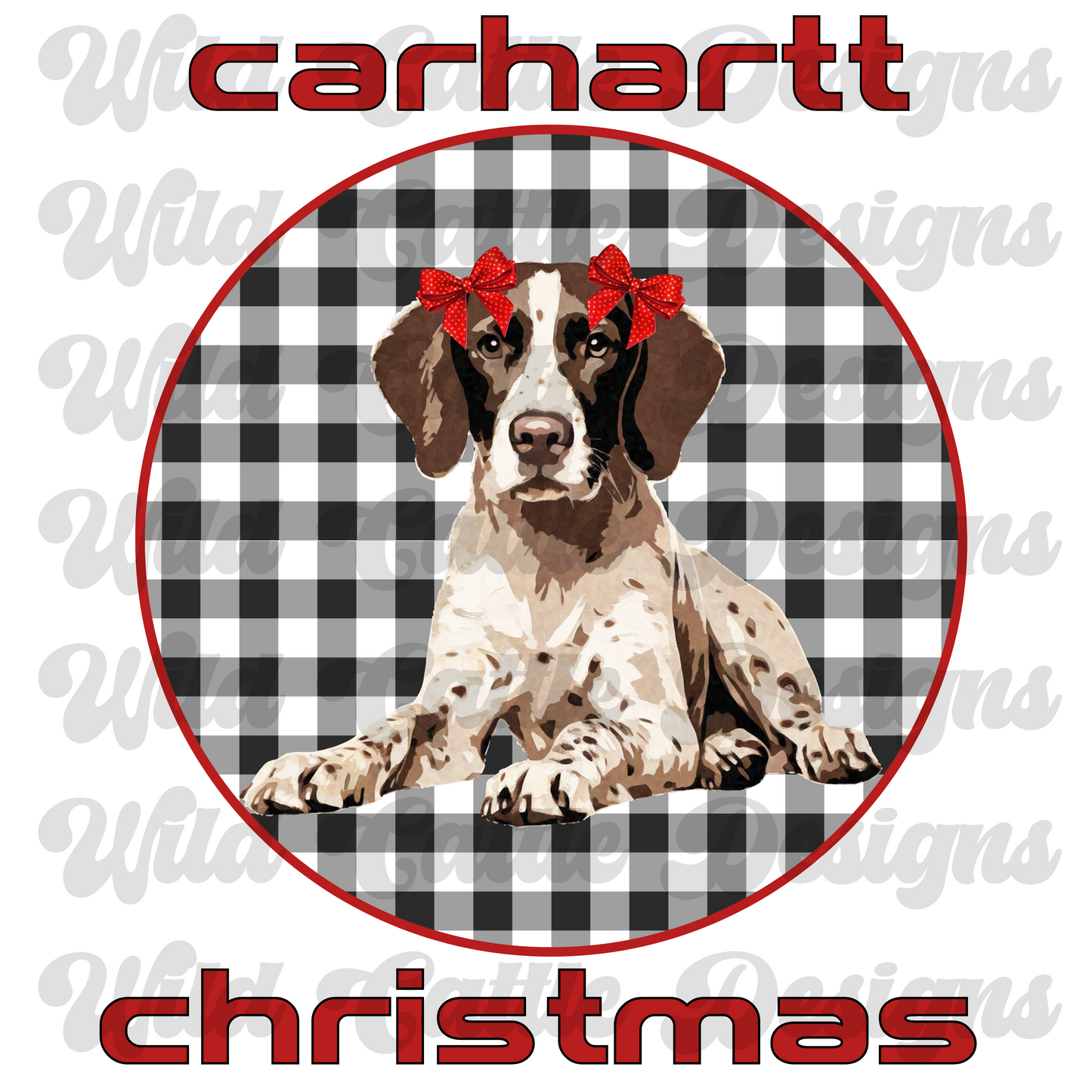 Car hartt girl Christmas dog png