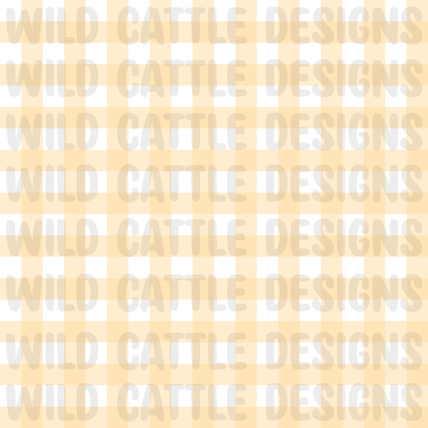 Chicken farm yellow plaid