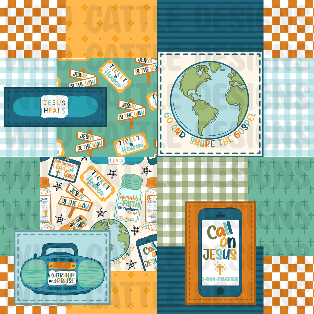 Child of god patchwork