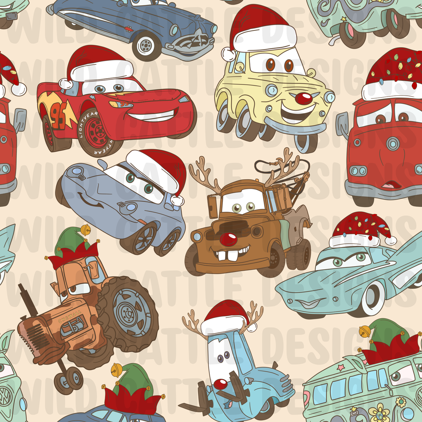 Christmas car