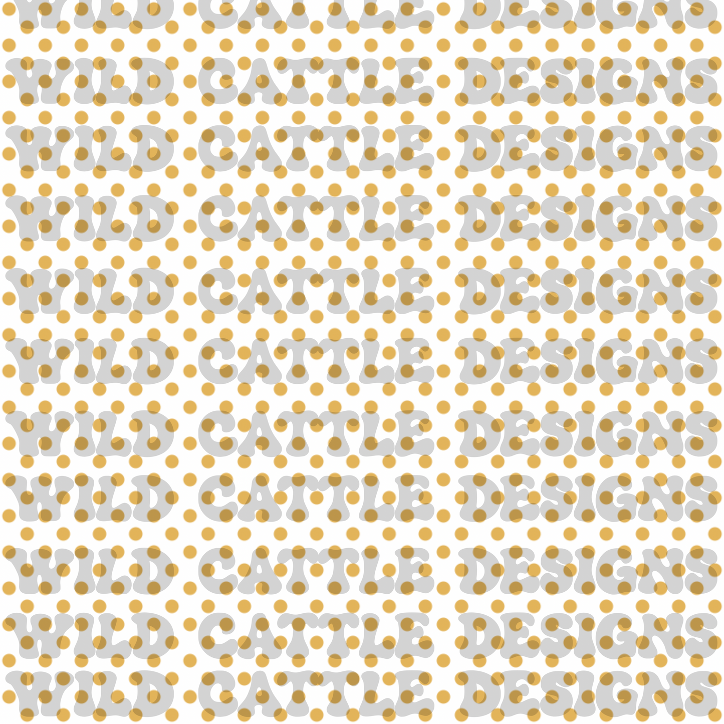 Christmas is a carousel gold dot seamless
