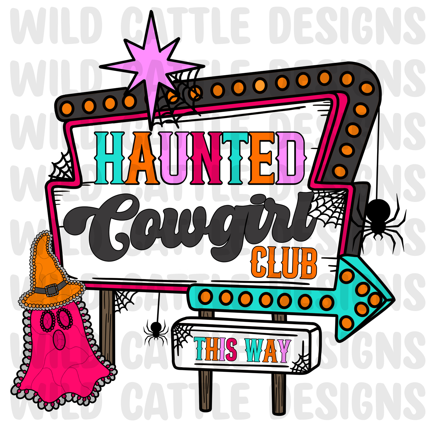 Concho Halloween cowgirl club png