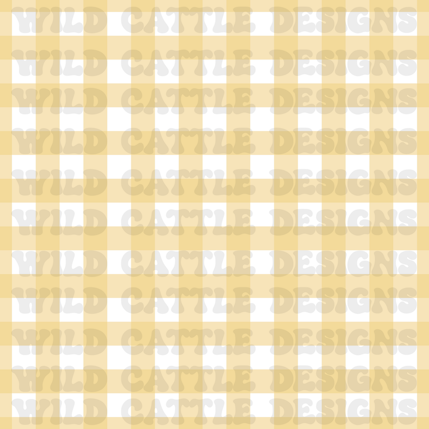 Dapper goosey yellow plaid seamless