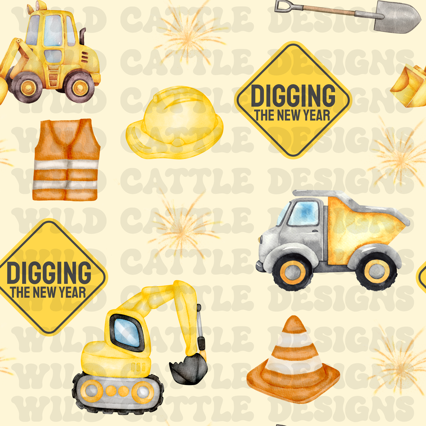 Diggin the new year seamless