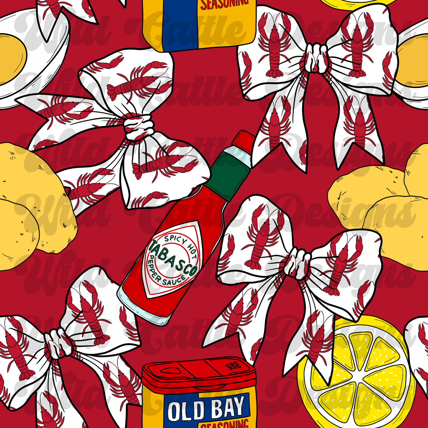 feed me crawfish seamless