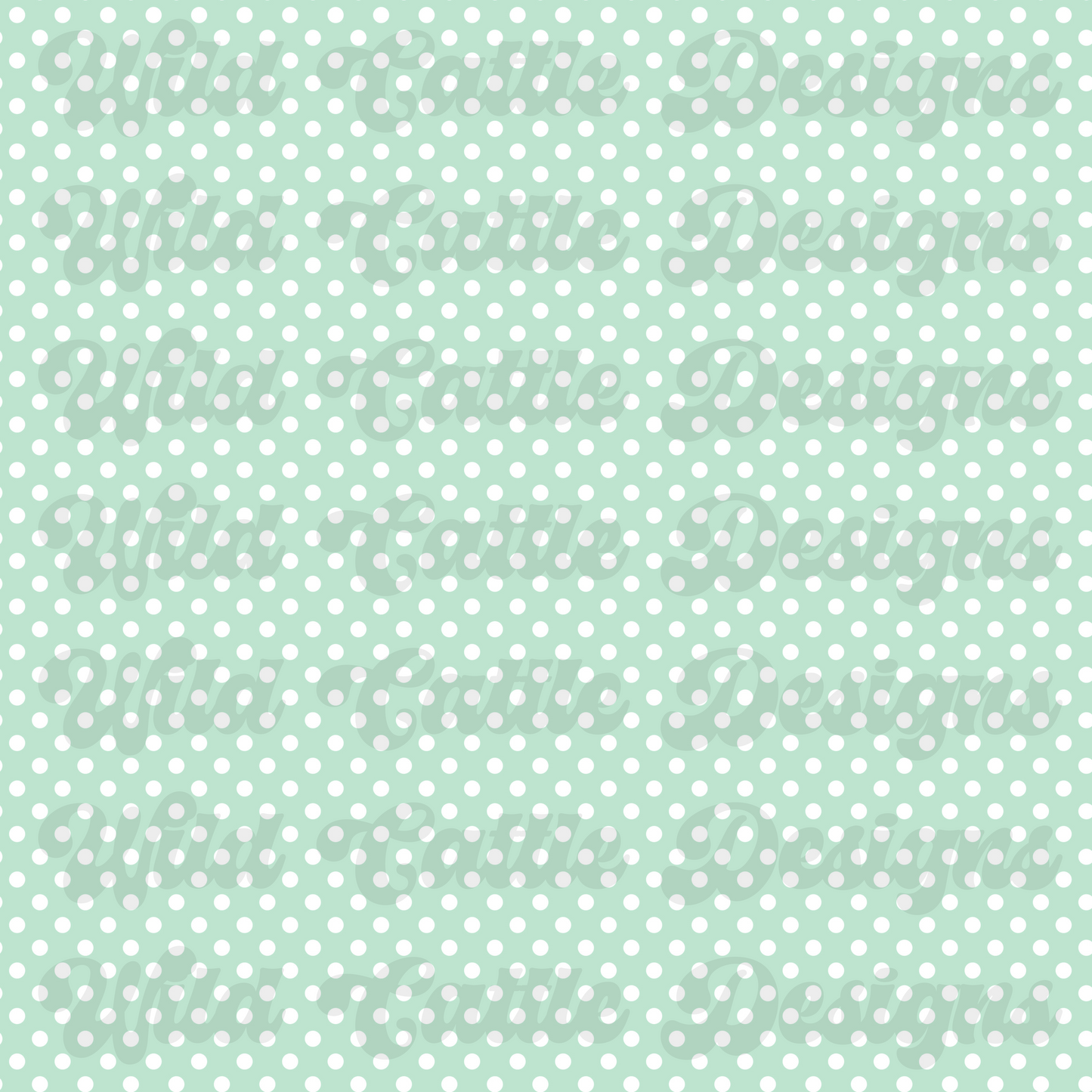 garden tea party dot seamless