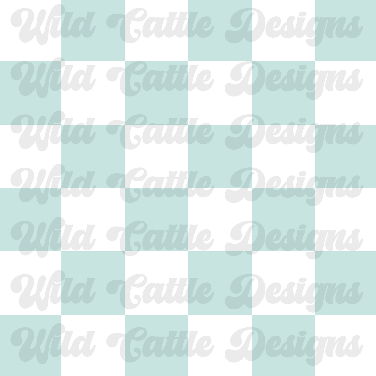 Graves to garden blue check seamless