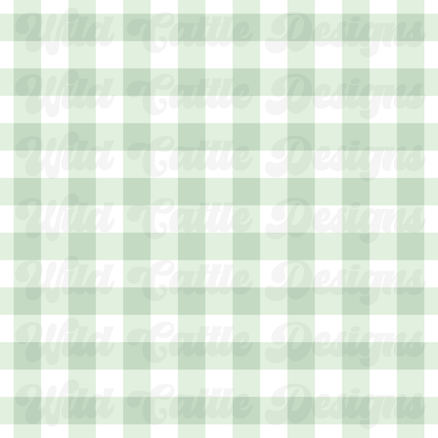 Green spring plaid seamless