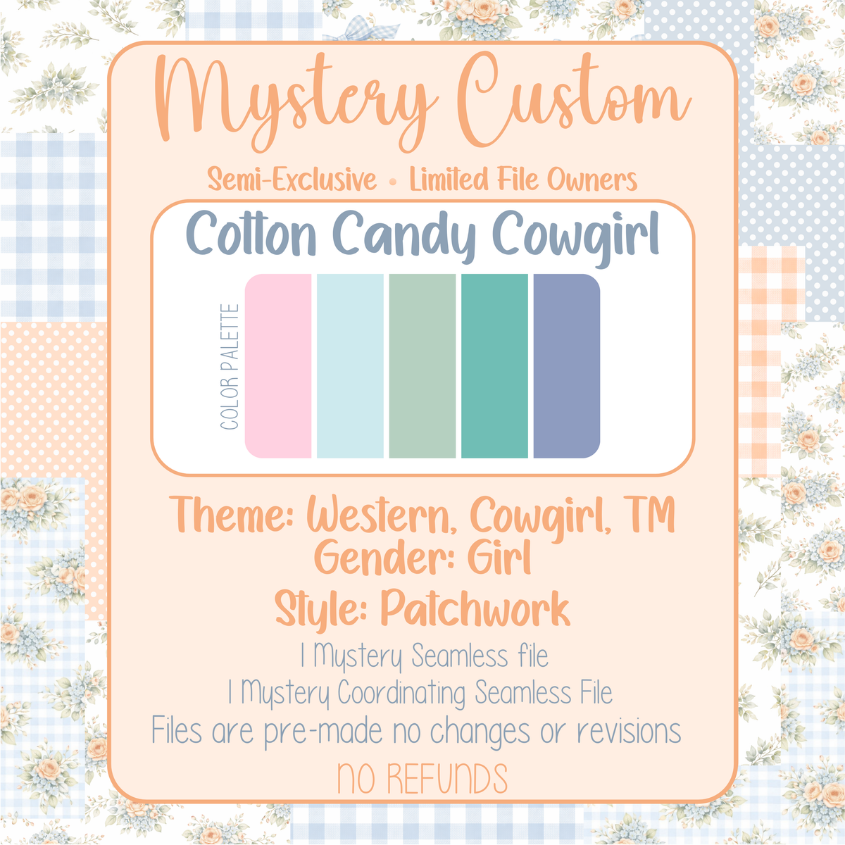 Cotton Candy Cowgirl Mystery