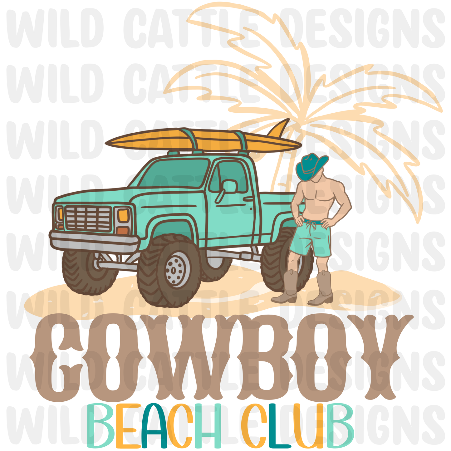 Cowboy Beach Club PNG