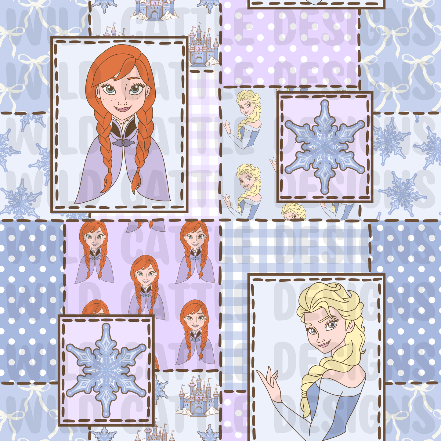 Ice queen patchwork