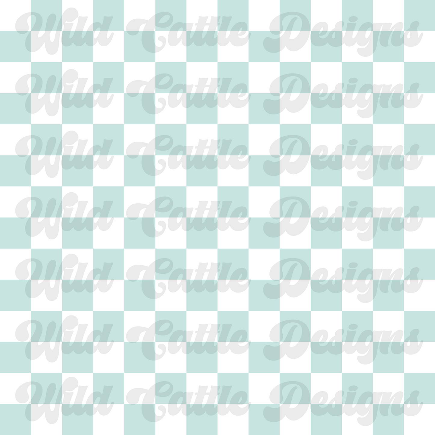 jesus loves me blue check seamless