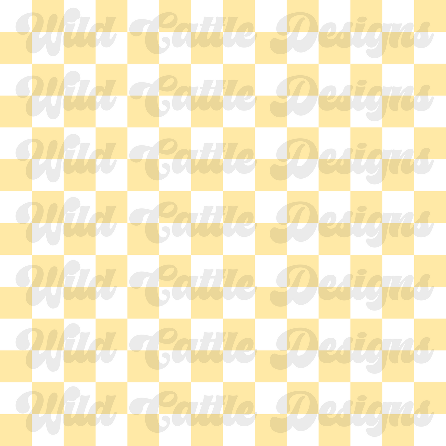 jesus loves me yellow check seamless