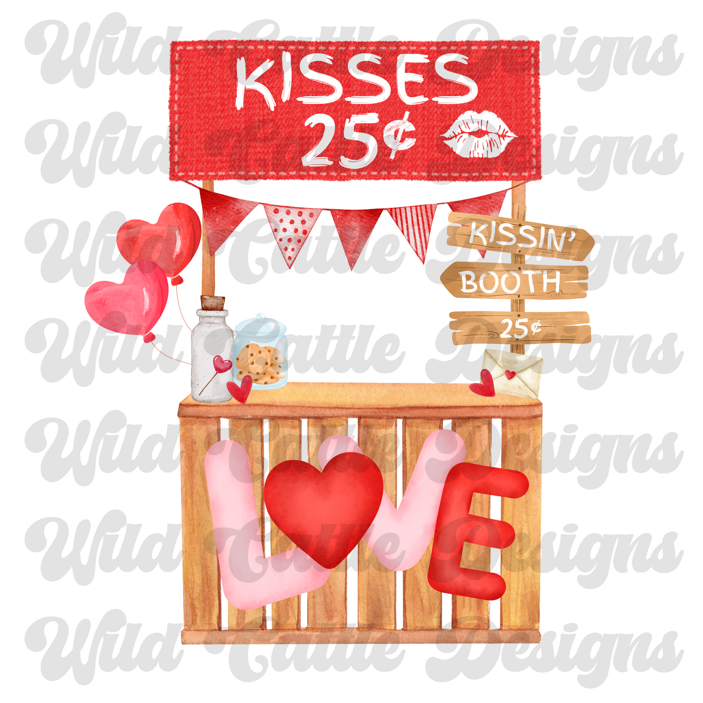 Kissing booth png