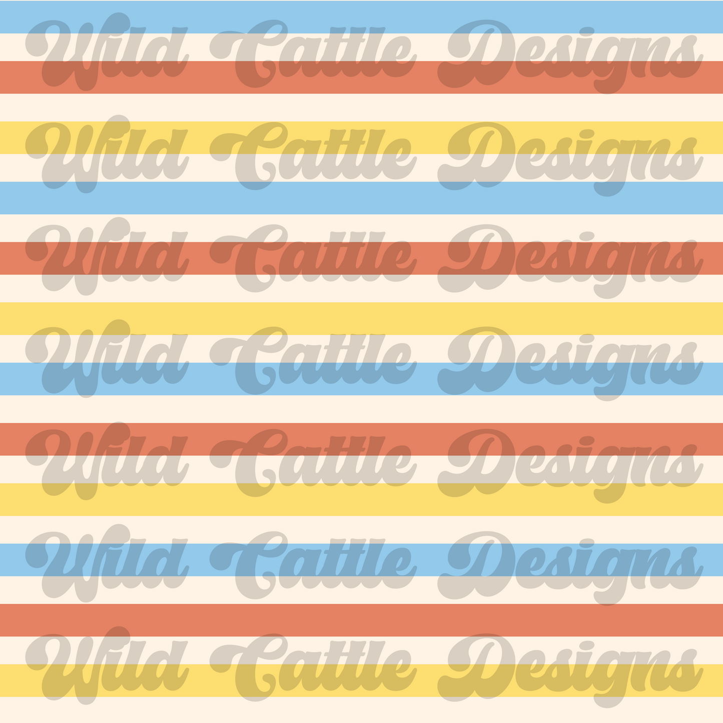 muted beach day stripe seamless