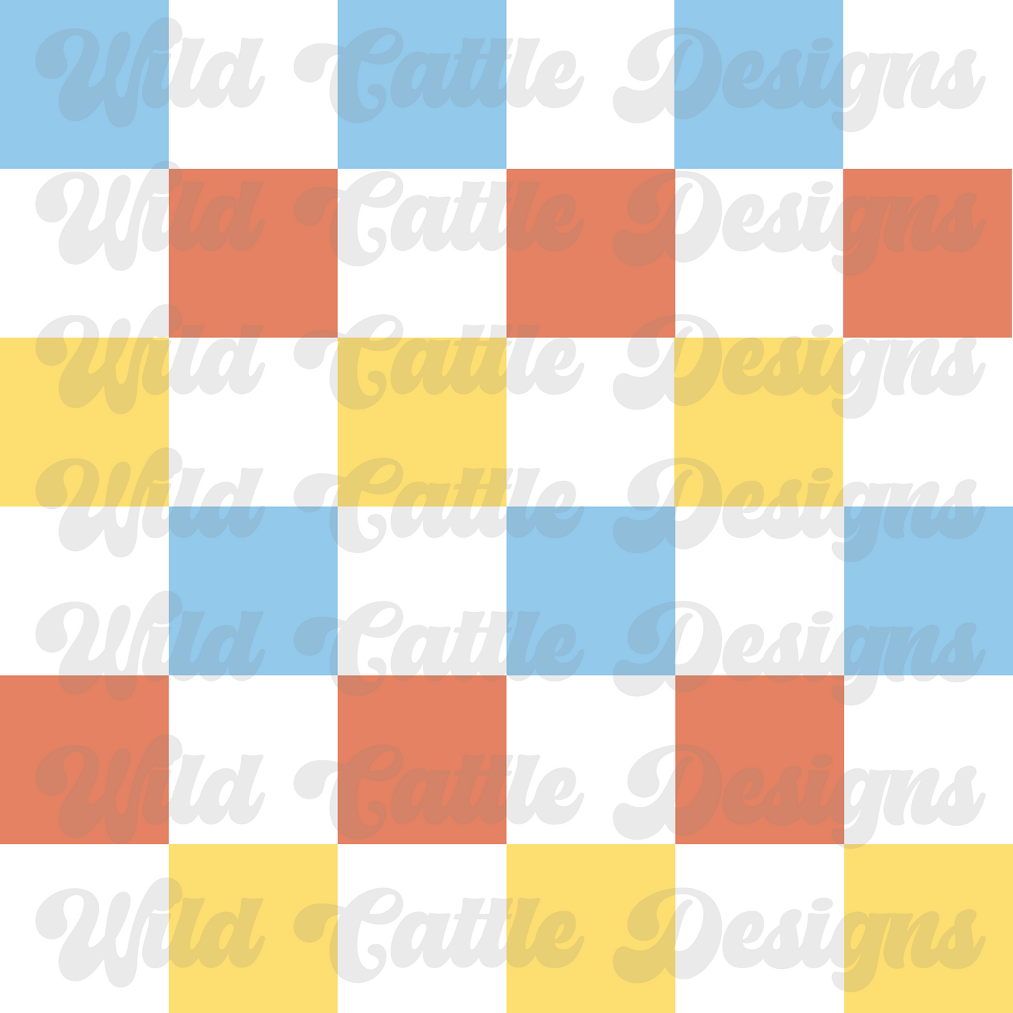 muted beach shell checker seamless