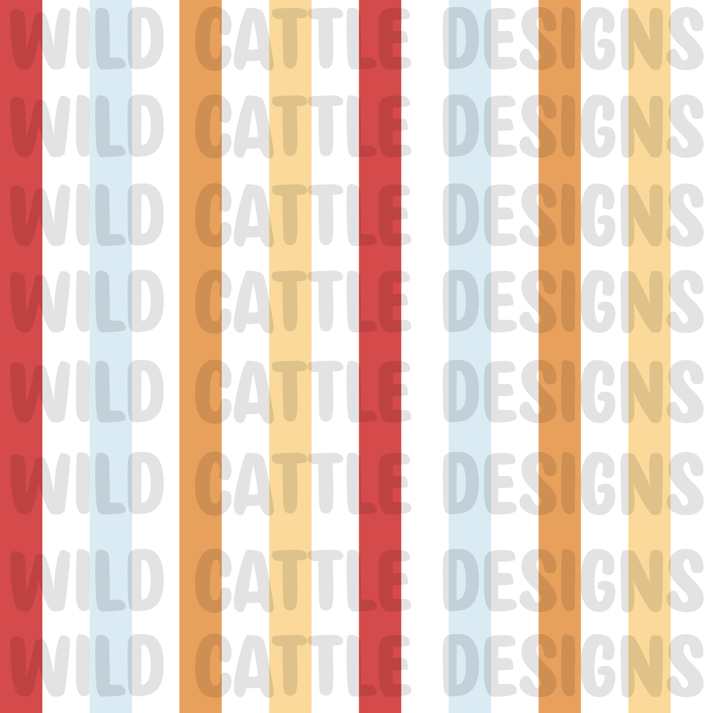 Muted car stripes
