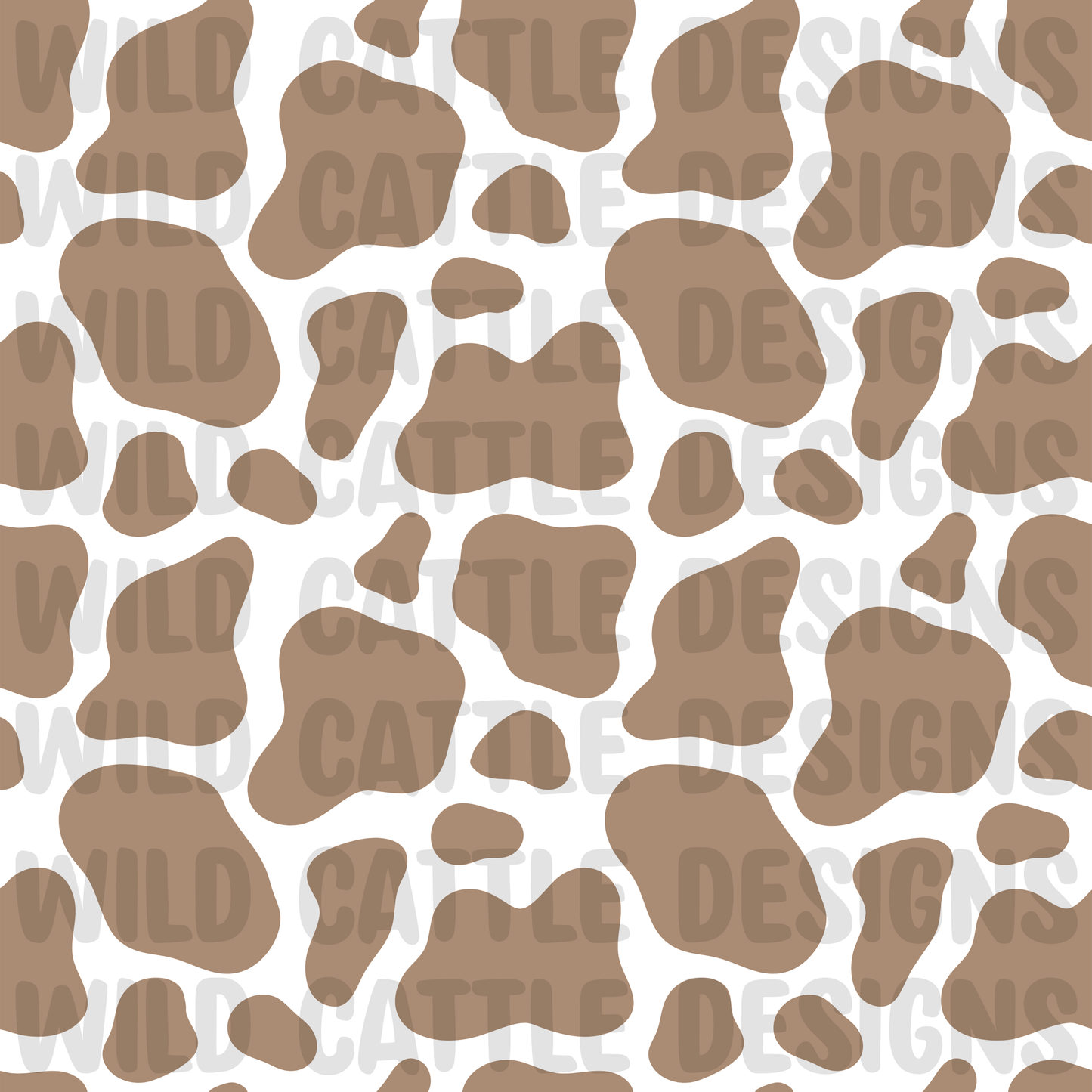 Muted desert toy cowprint