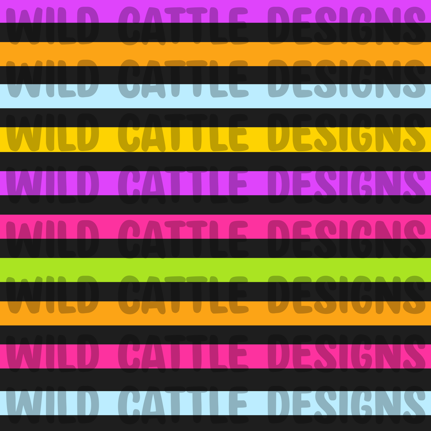 Neon stripes