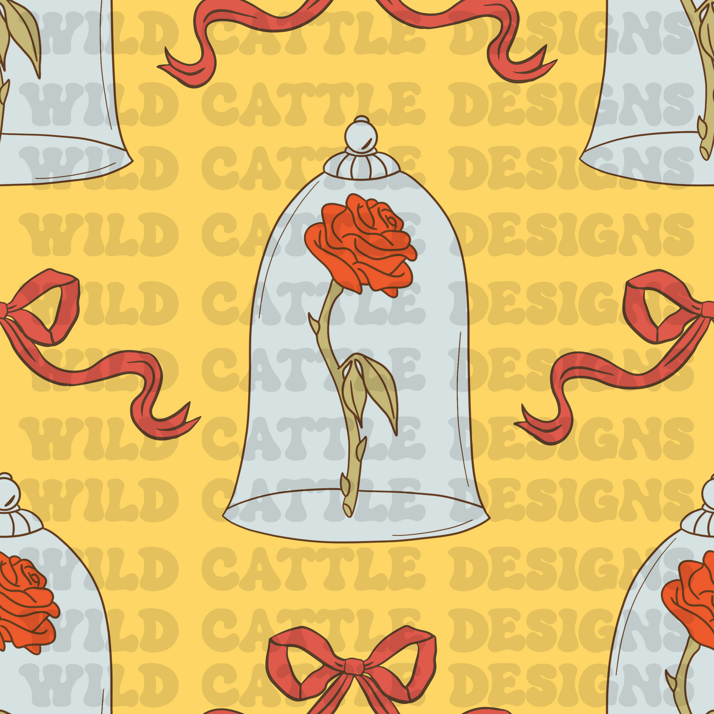 Old as time bows seamless