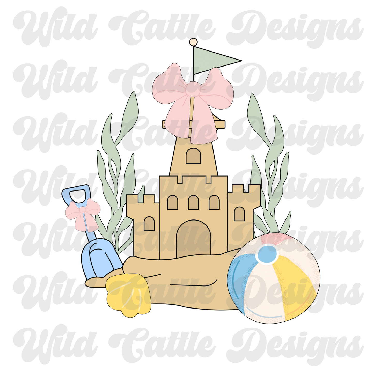 pastel beach day png