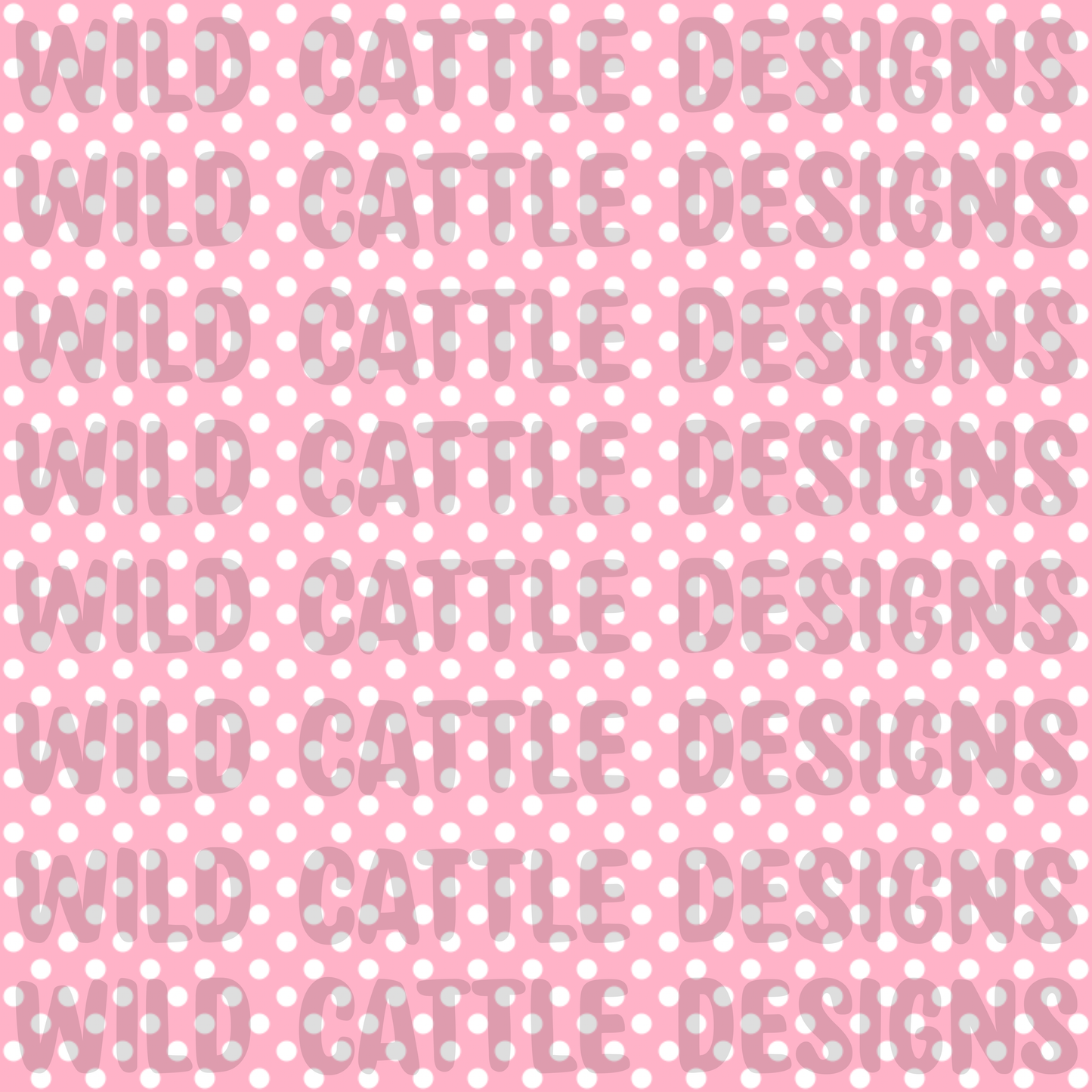 Pink birthday mouse dots