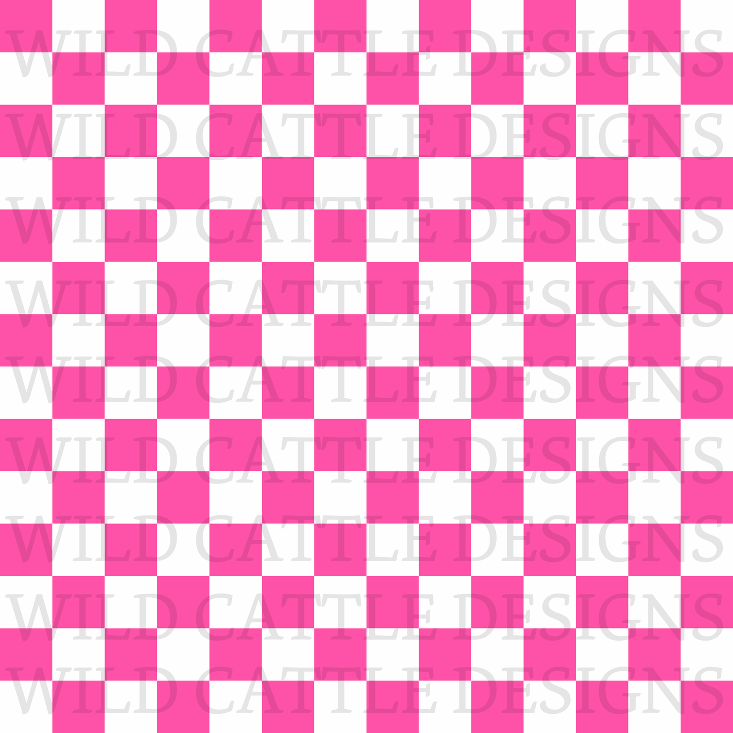 pink happy checkers