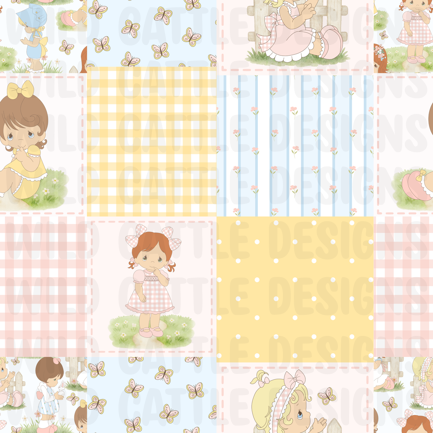 Precious girls patchwork