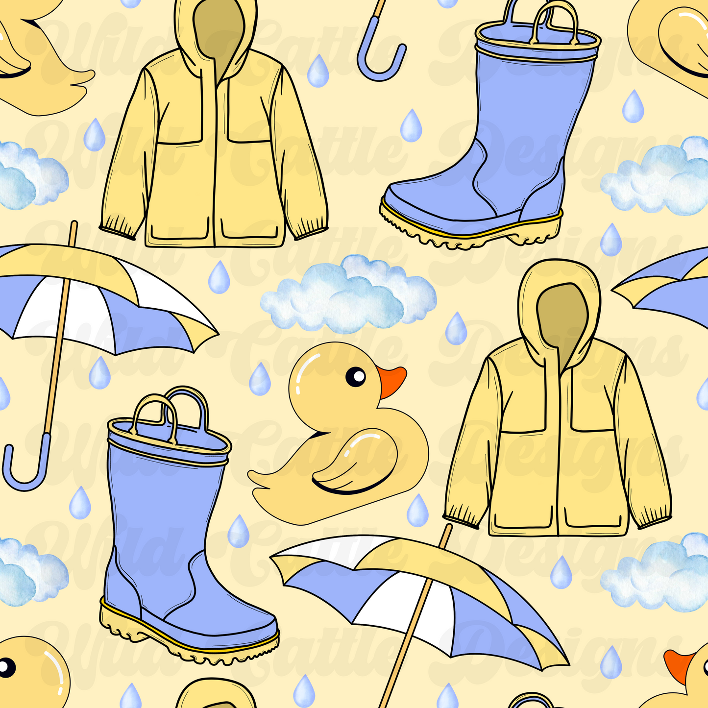 rain rain go away seamless