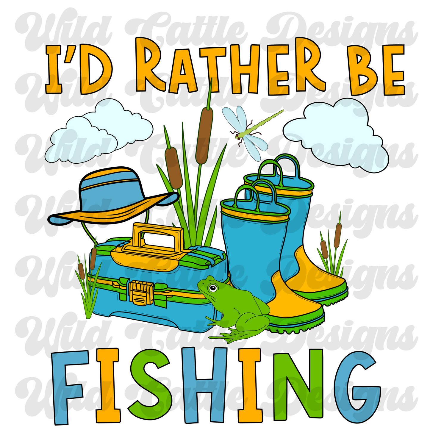 rather be fishing png