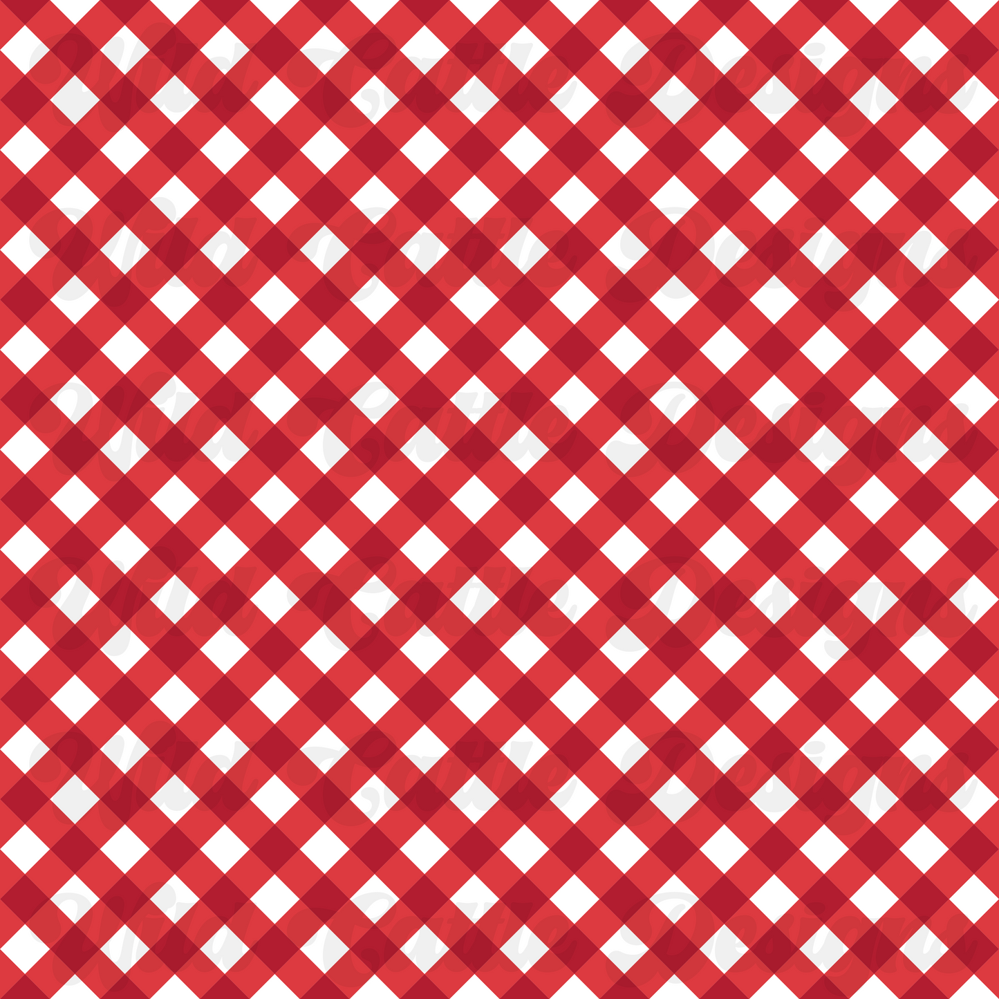 Red Diagonal Plaid Seamless