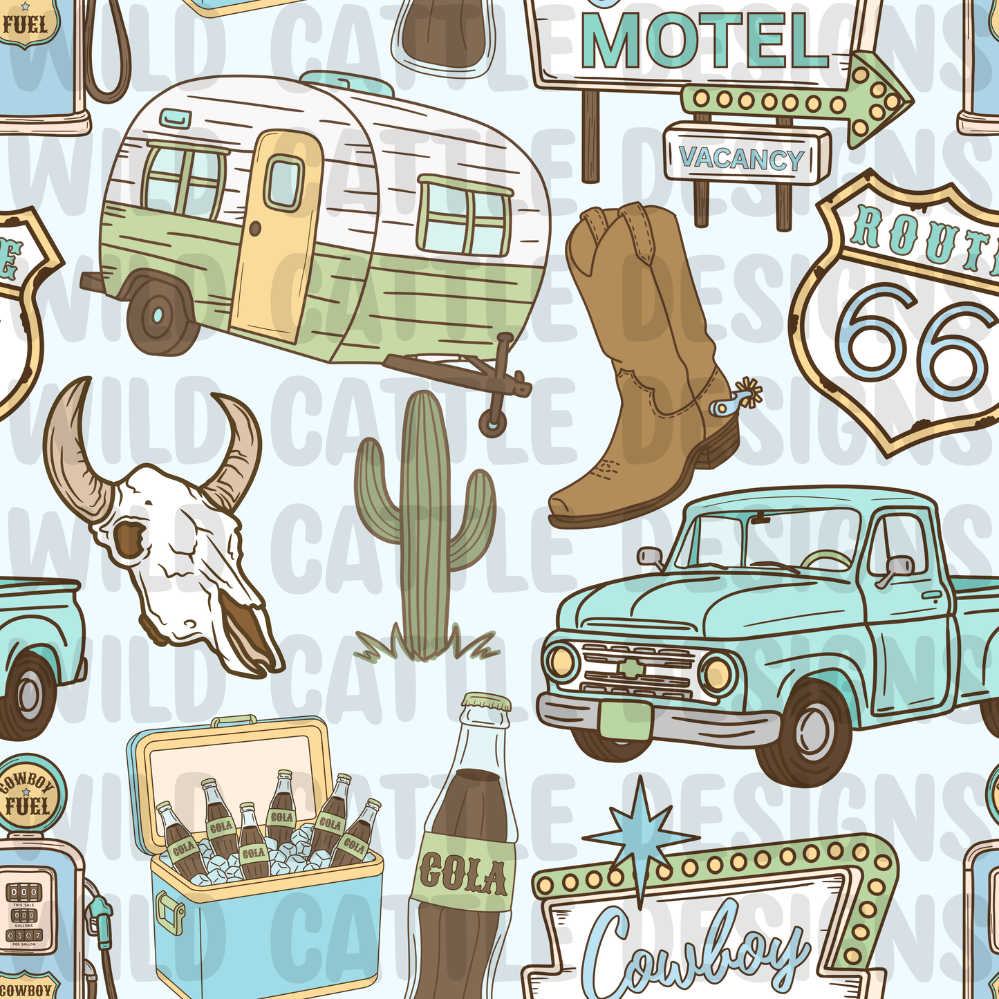 Route 66 Cowboy