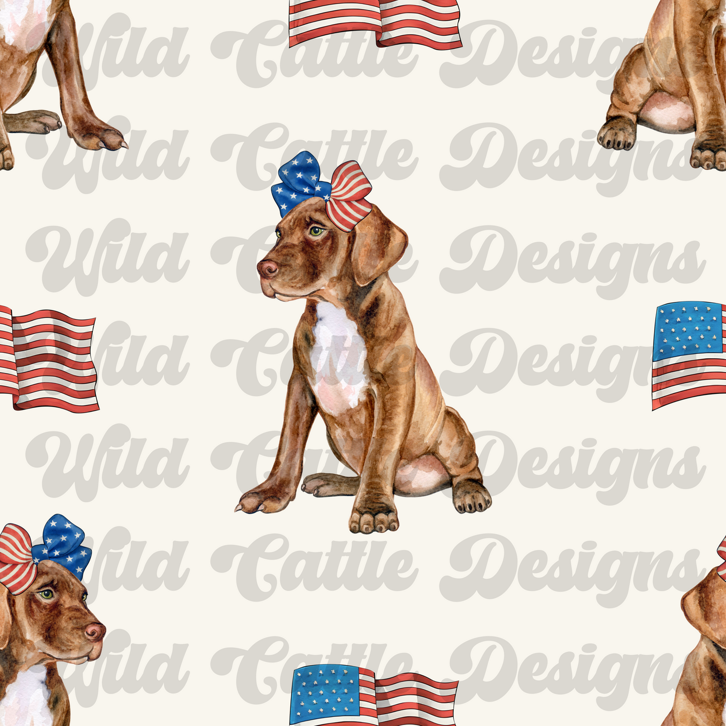 RWB bow lab seamless