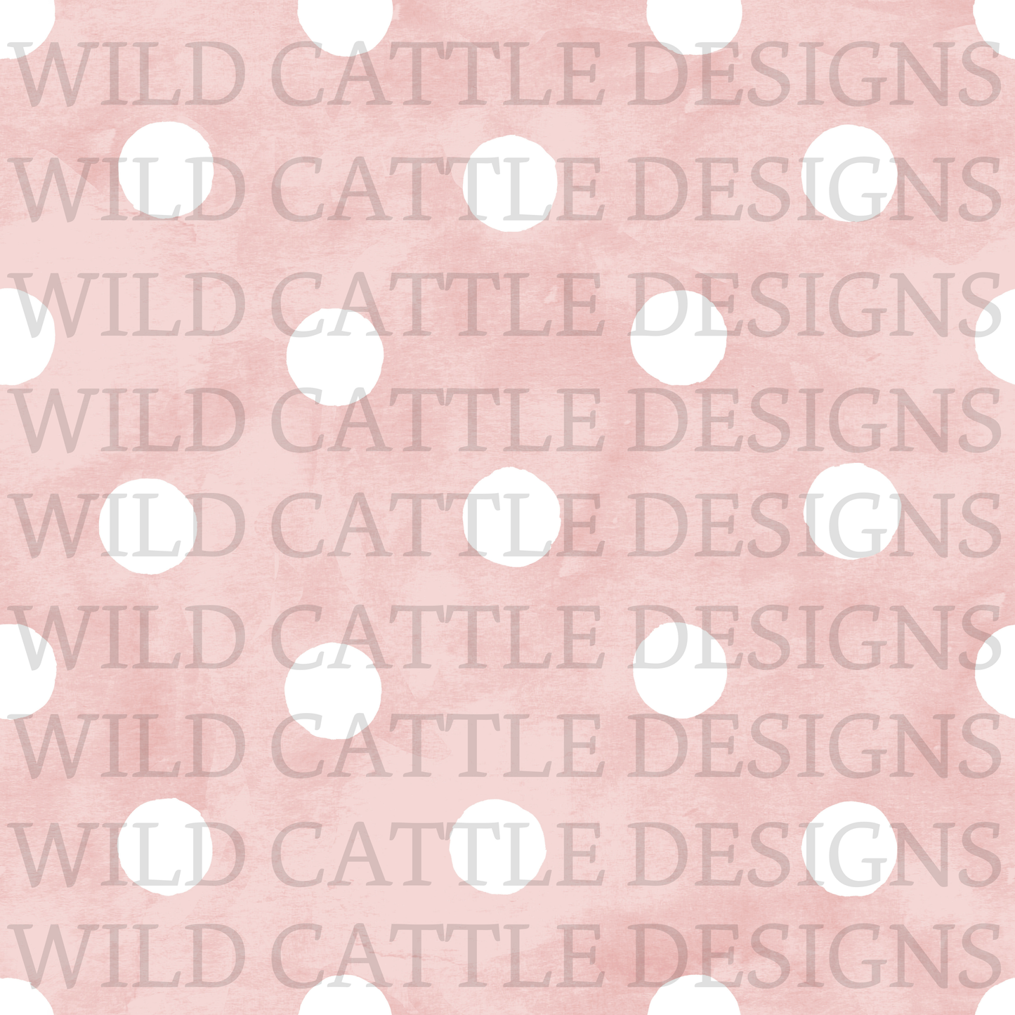 Shabby chic polka dots seamless