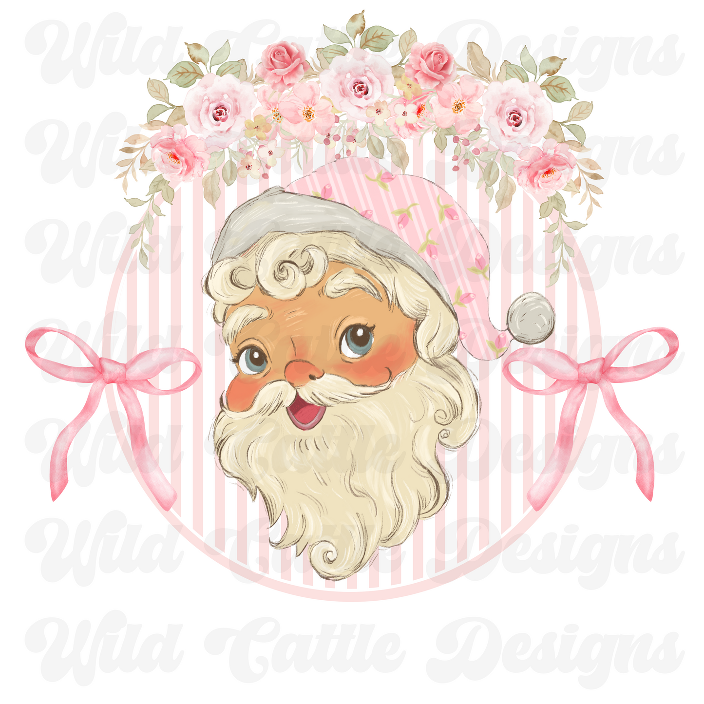 shabby chic santa png