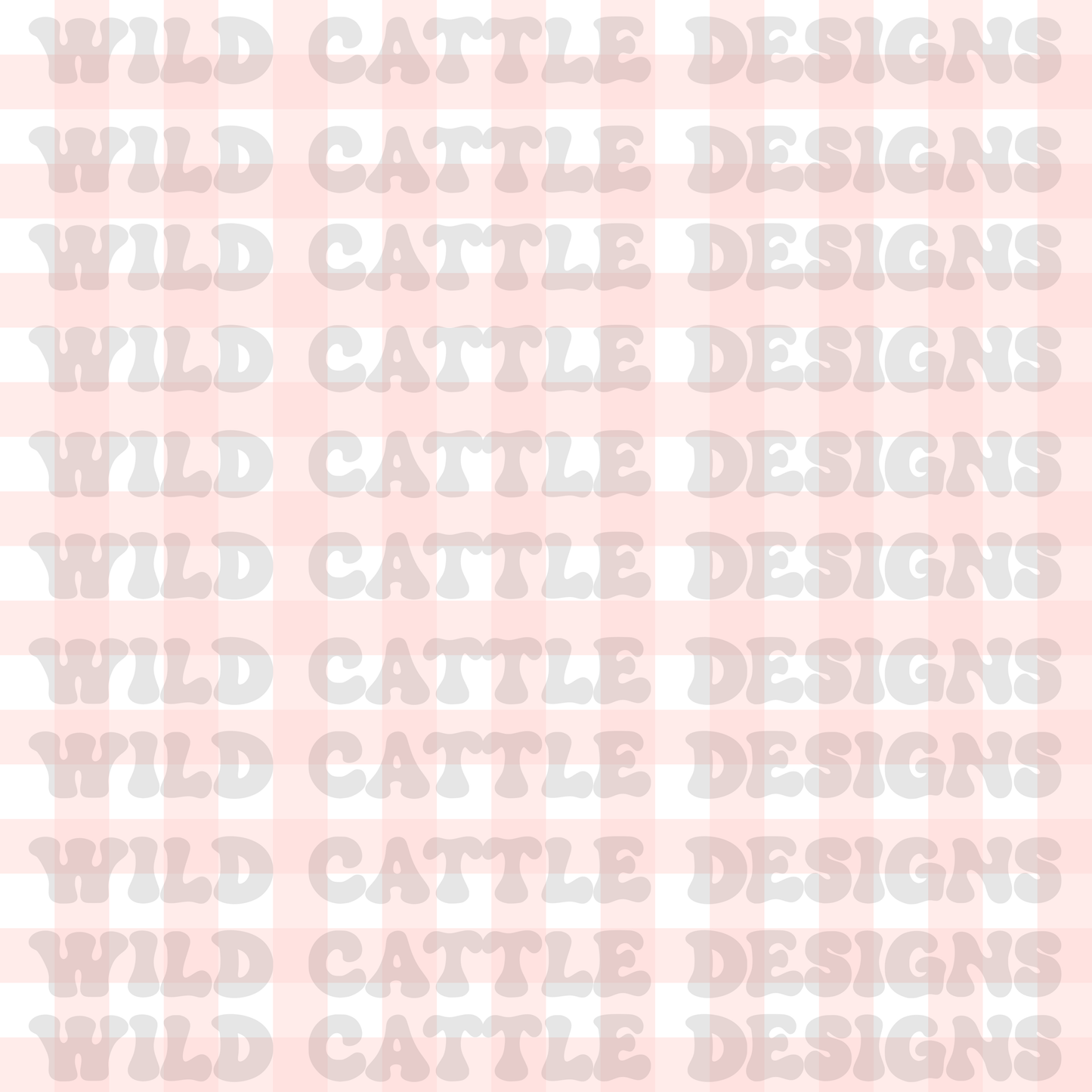 Valentine cowgirl plaid seamless