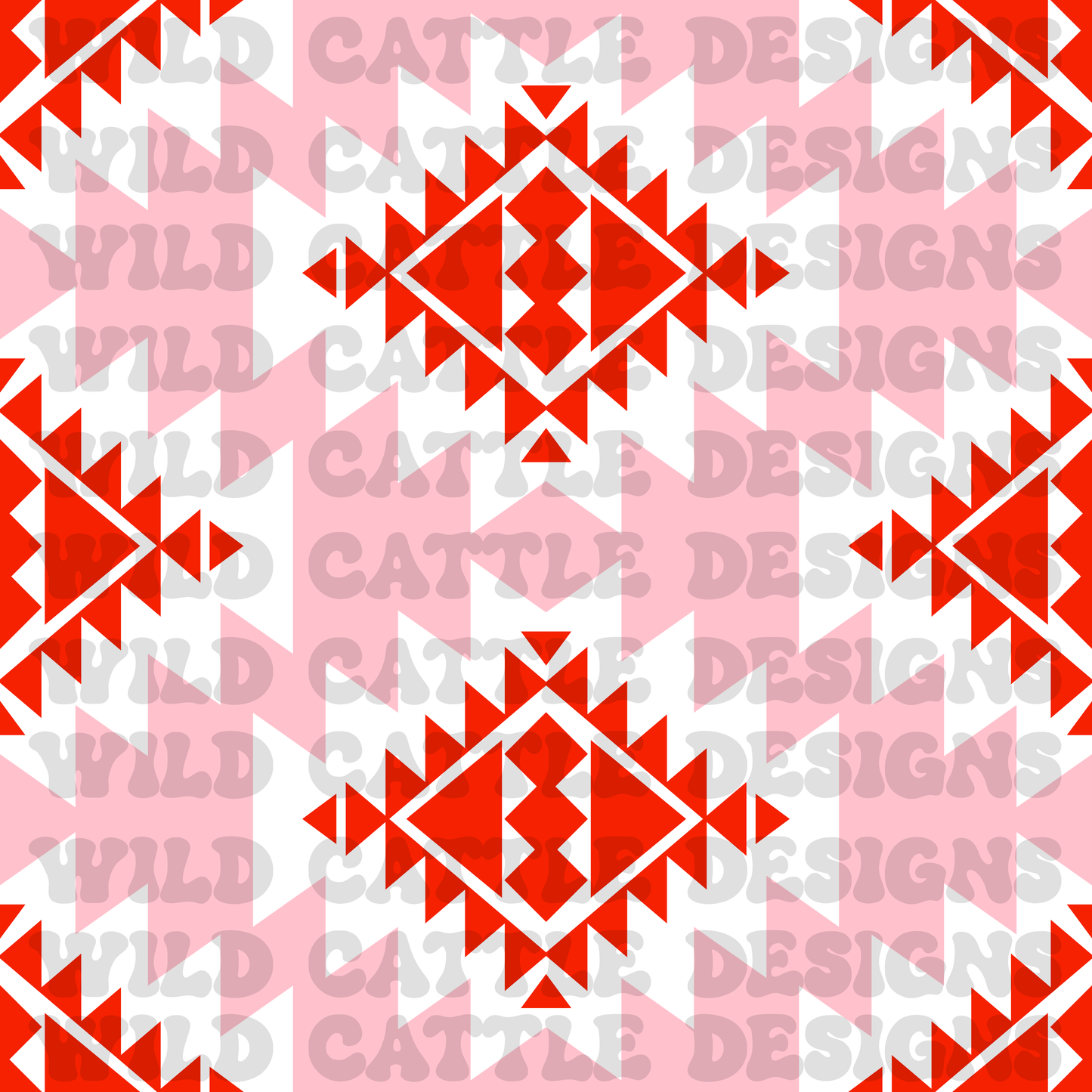 Western candy aztec seamless