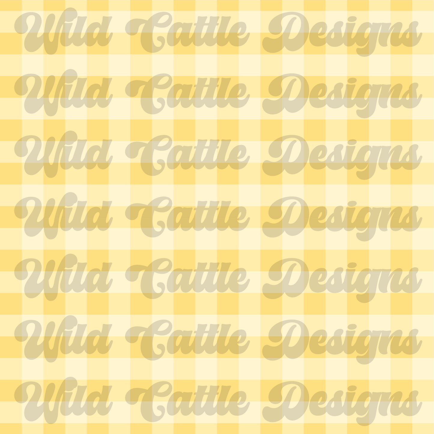 yellow crawfish plaid seamless