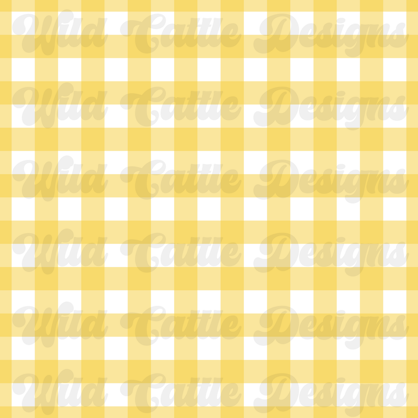 Yellow Plaid Seamless