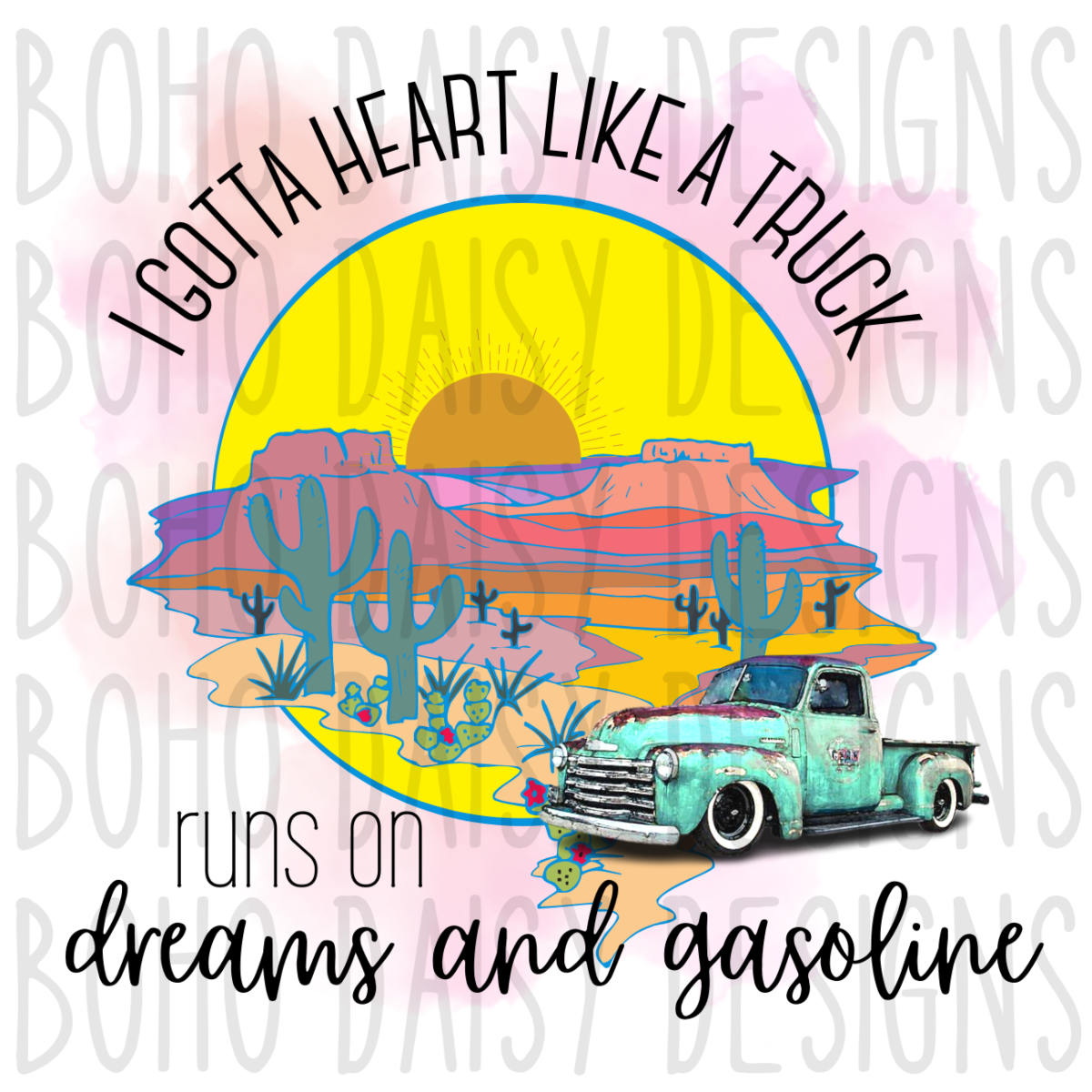 Heart Like a Truck PNG