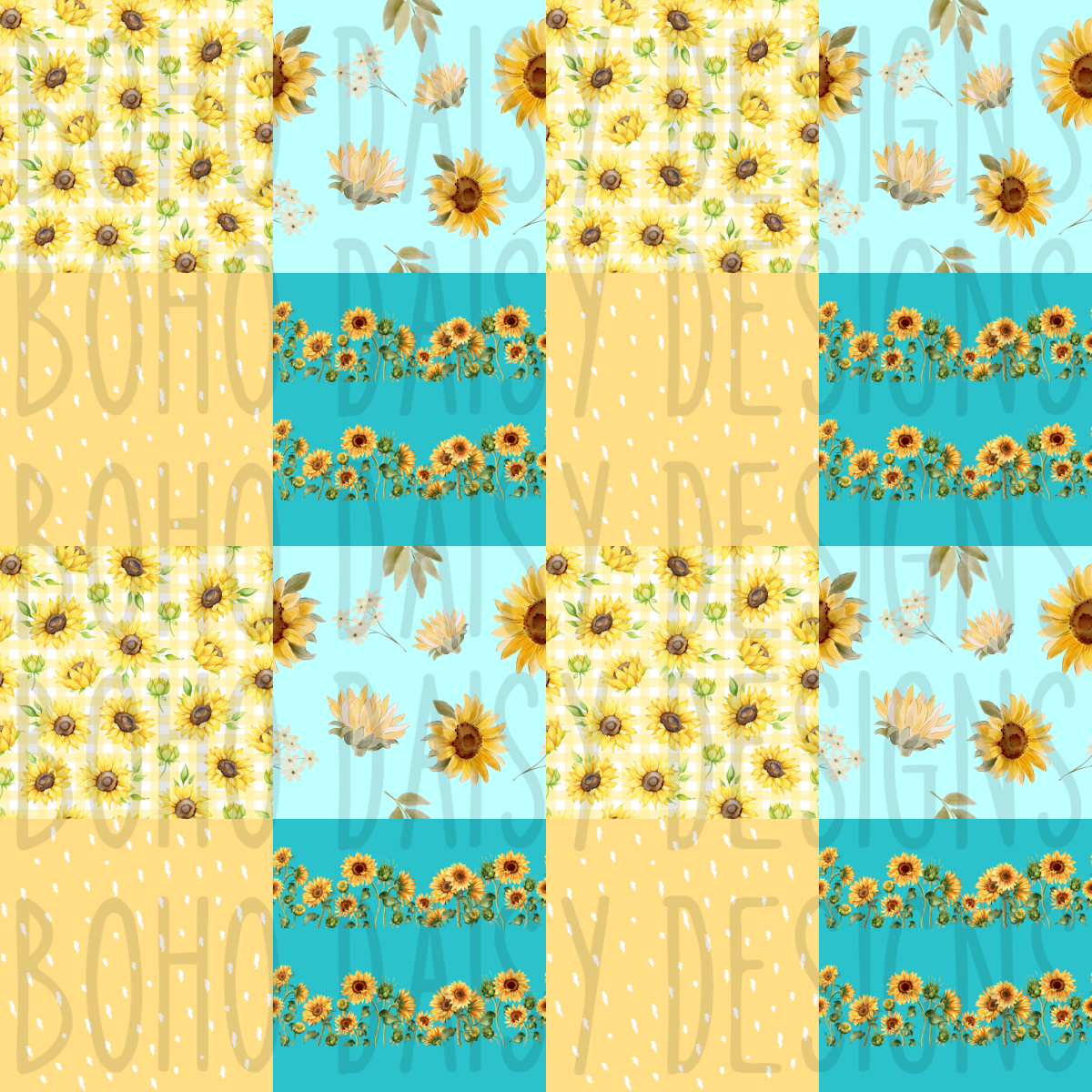 Sunflower Patchwork