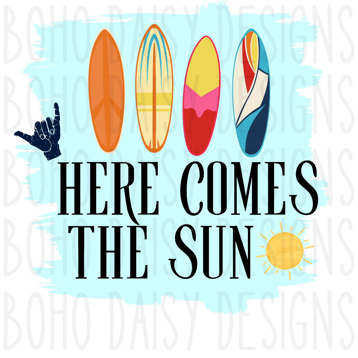 Here Comes The Sun (Boy) PNG