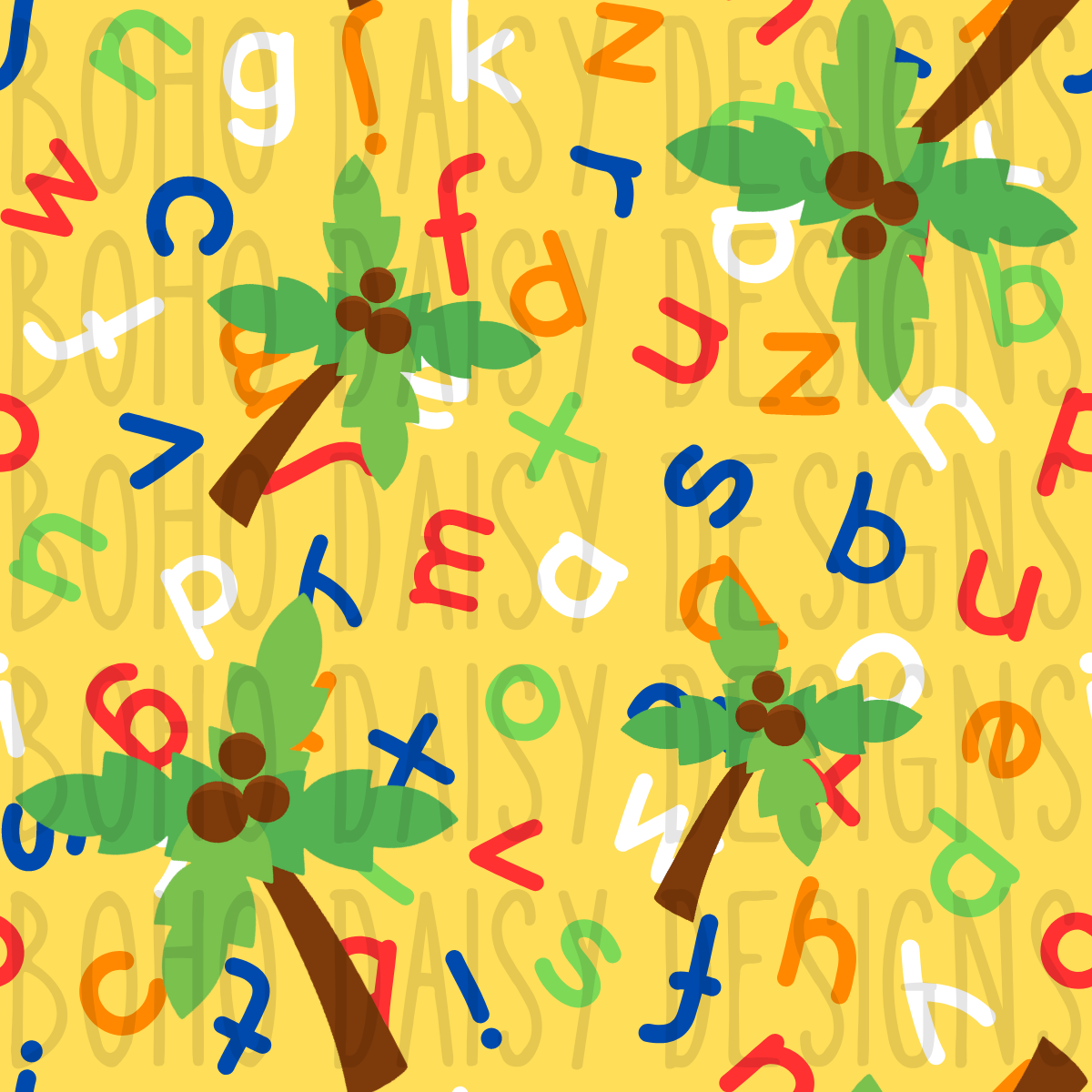 Chicka Tree Seamless
